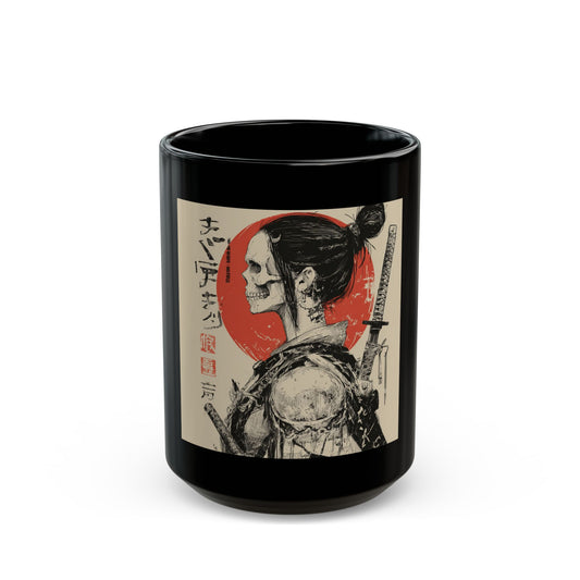 Black Mug (11oz, 15oz) Blood Moon
