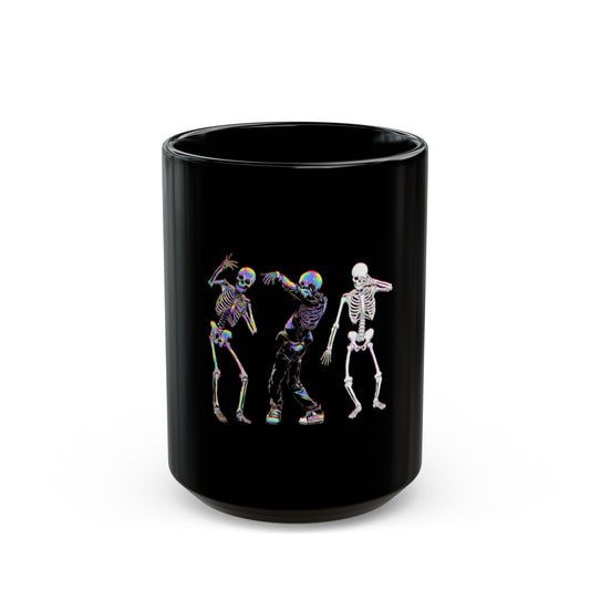 Black Mug (11oz, 15oz) Me and my twin and them