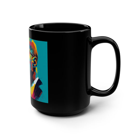 Black Mug, 15oz Freedom