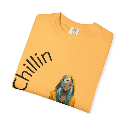 Just chillin Unisex Garment-Dyed T-shirt