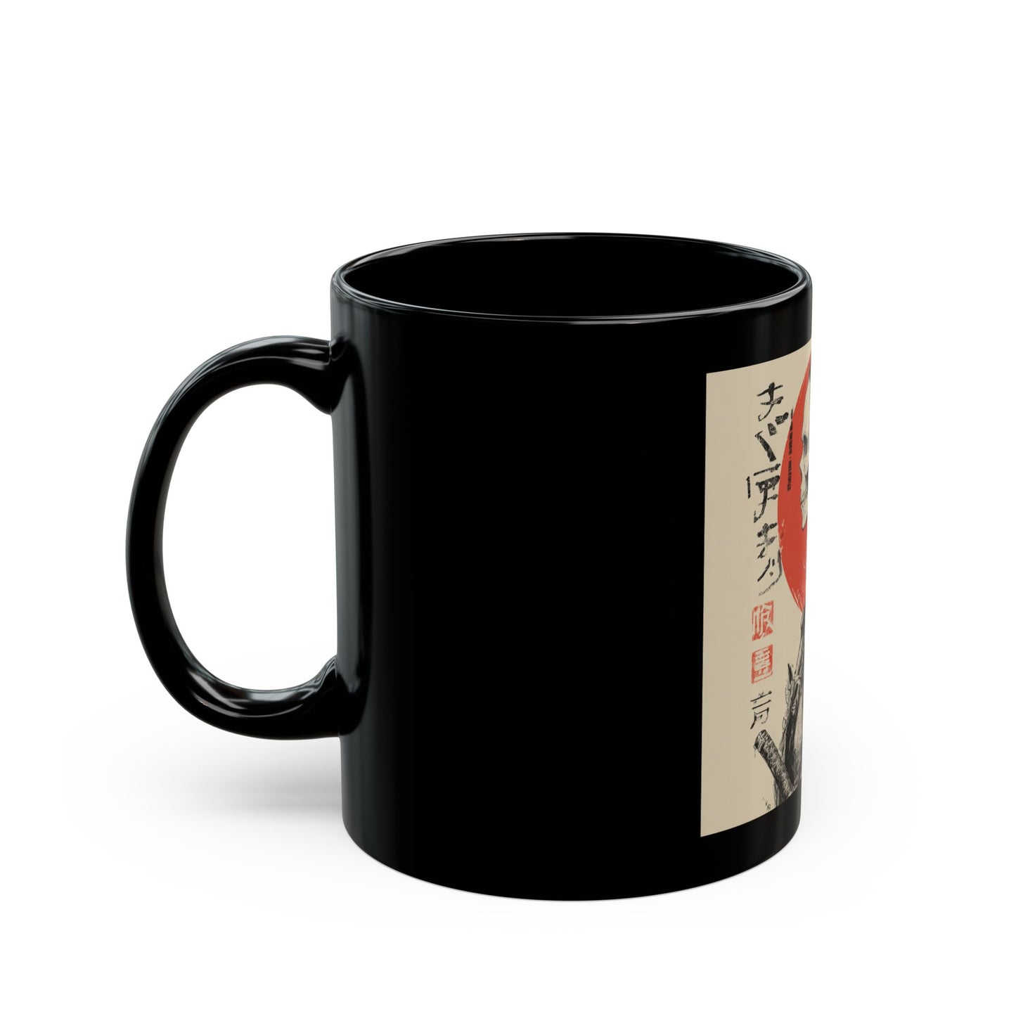 Black Mug (11oz, 15oz) Blood Moon