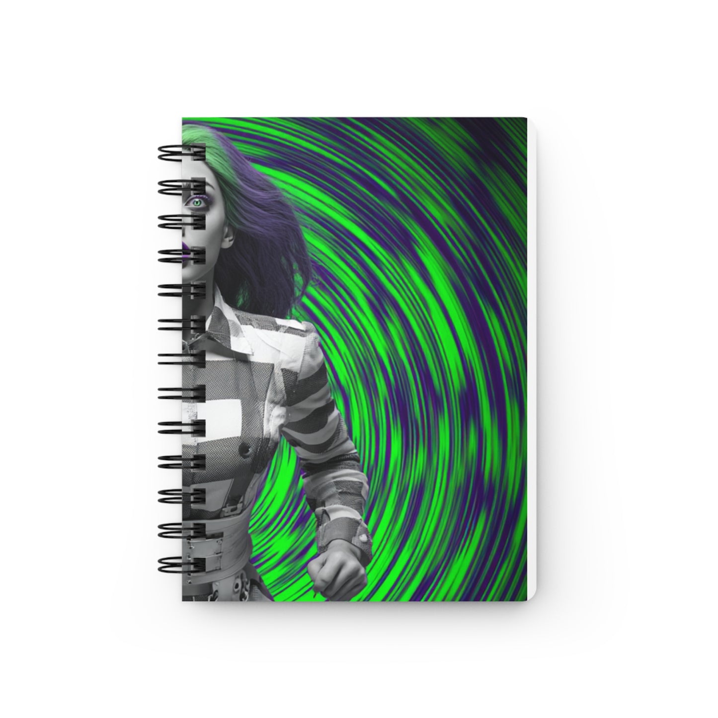green Spiral Bound Journal
