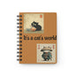 cats world Spiral Bound Journal