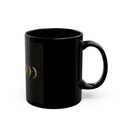 Black Mug (11oz, 15oz) Moon