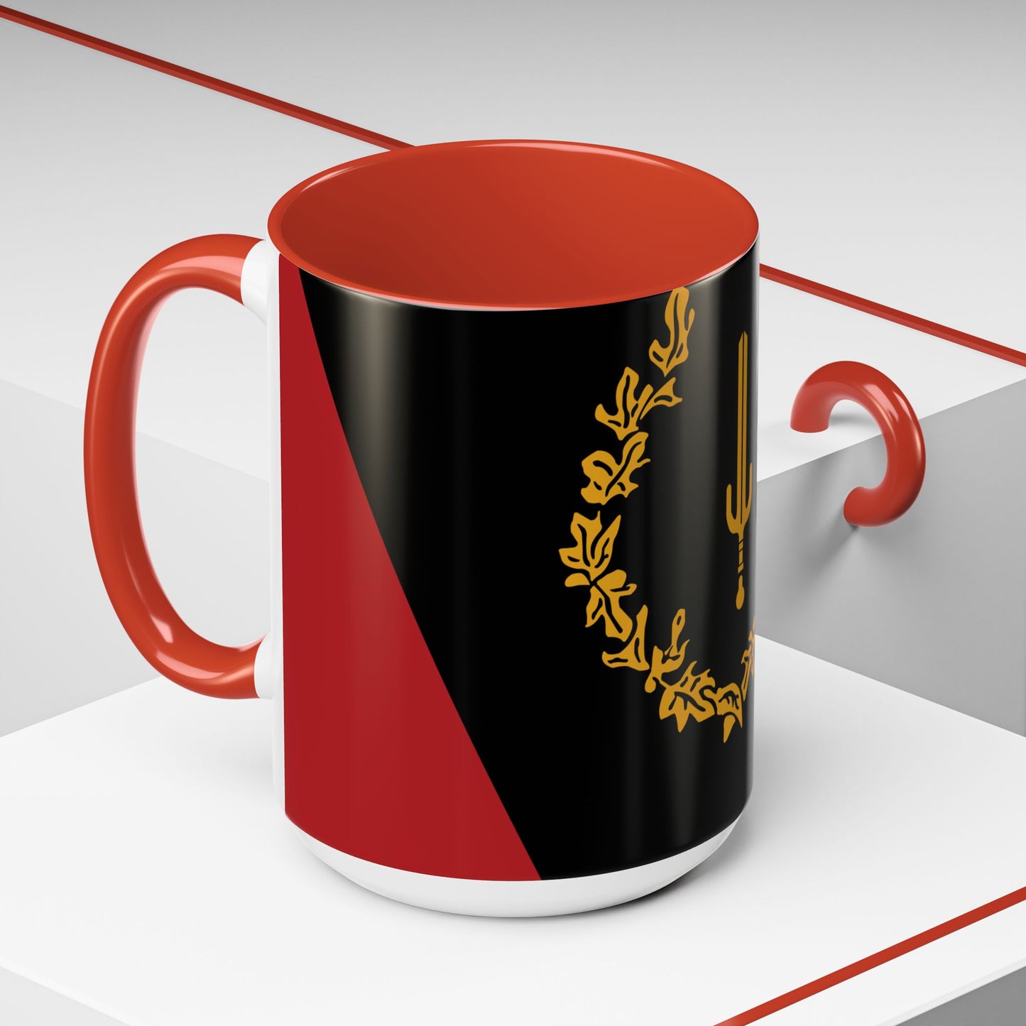 FBA Flag Accent Coffee Mug (11, 15oz)