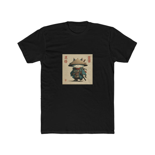 Unisex Cotton Crew Tee sward cat