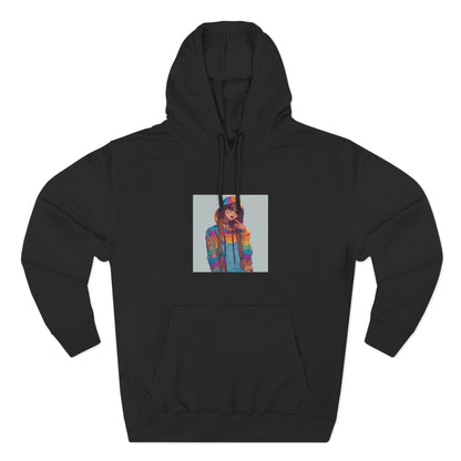 Women chuck Three-Panel Fleece Hoodie
