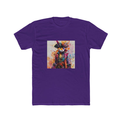 Unisex Cotton Crew Tee cat purrate