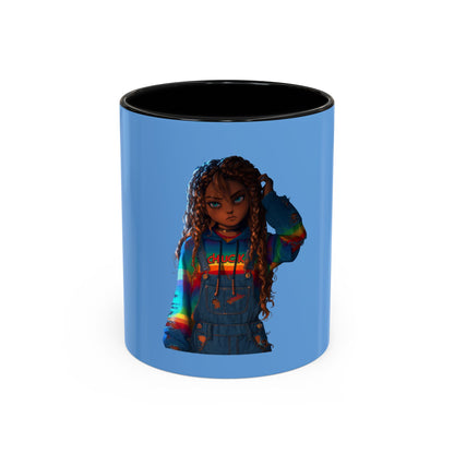 I just poked em Accent Coffee Mug (11, 15oz)