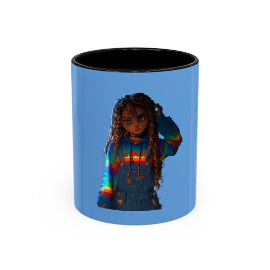 I just poked em Accent Coffee Mug (11, 15oz)
