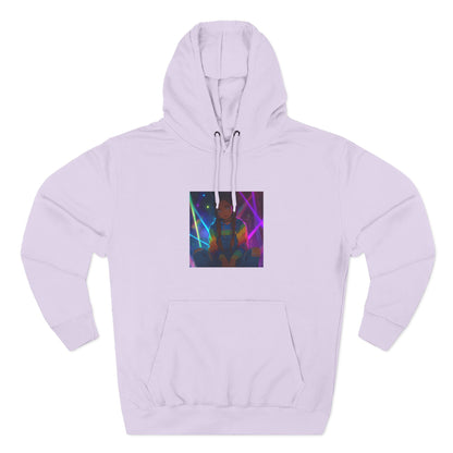 Funny Three-Panel Fleece Hoodie