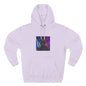 Funny Three-Panel Fleece Hoodie