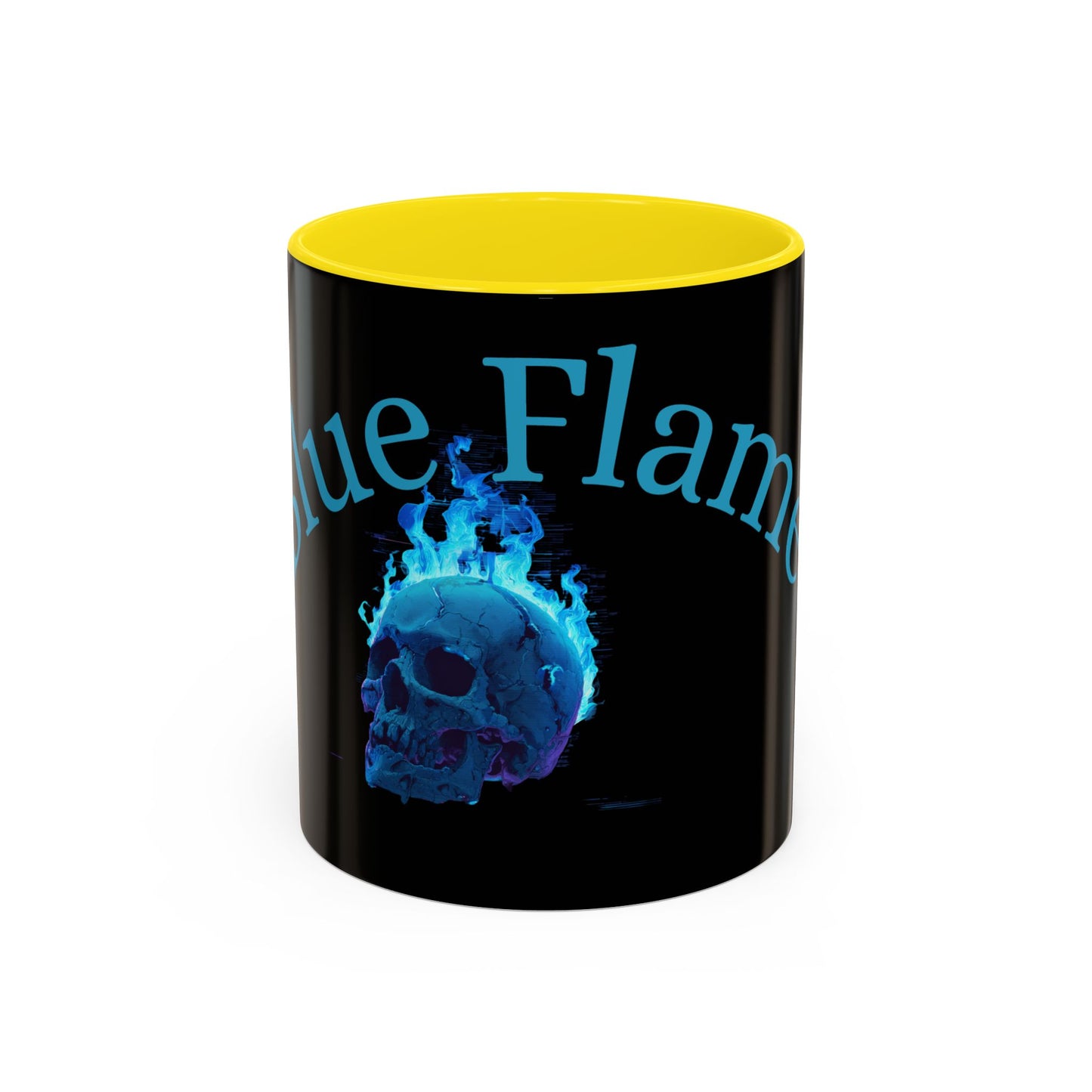 blue flame Accent Coffee Mug (11, 15oz)
