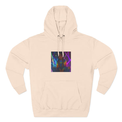 Funny Three-Panel Fleece Hoodie