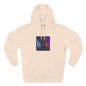 Funny Three-Panel Fleece Hoodie