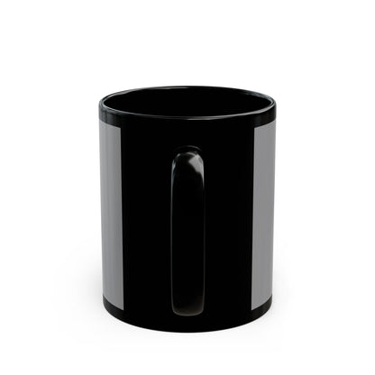 Black Mug (11oz, 15oz) Cat UFO