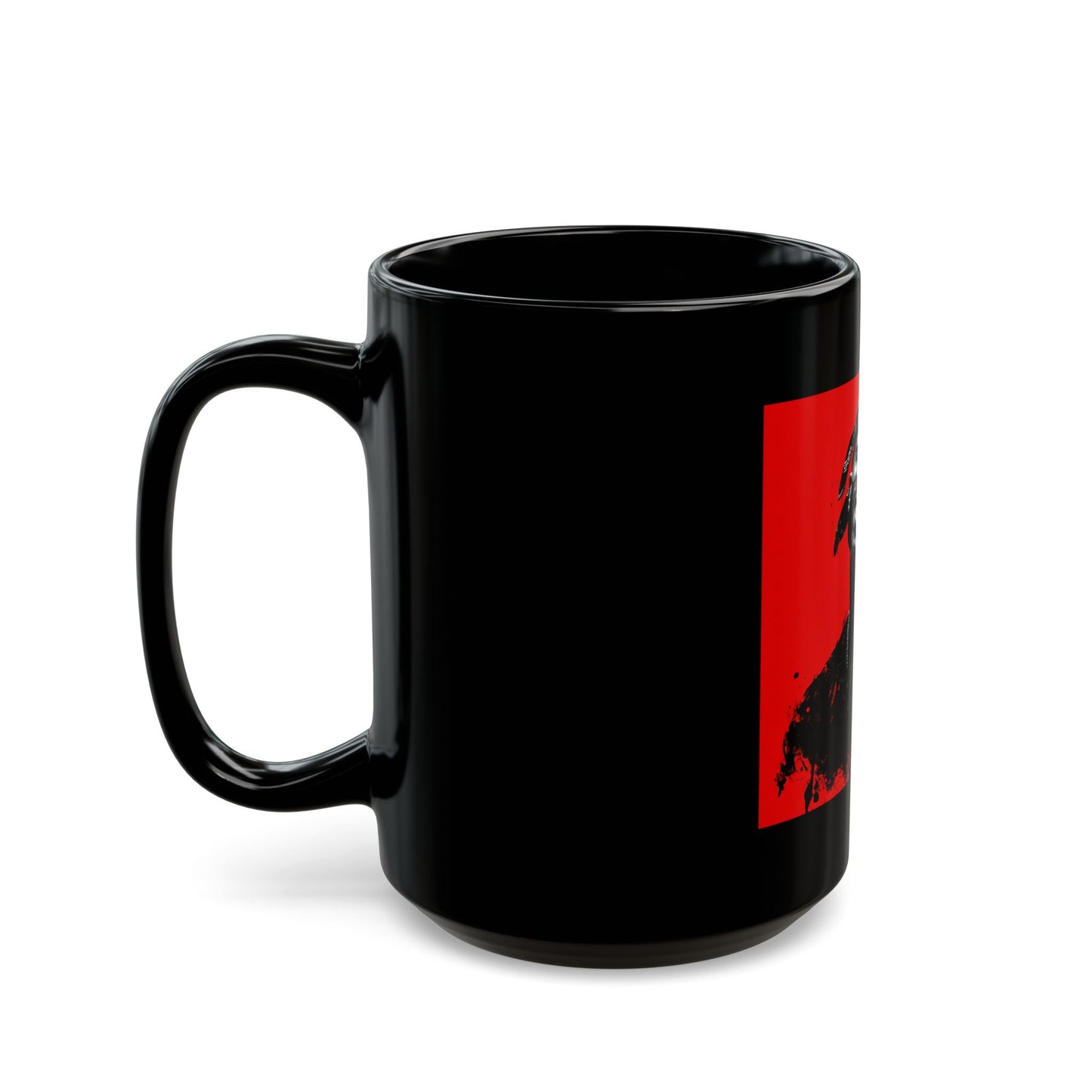 Black Mug (11oz, 15oz) Don't push me