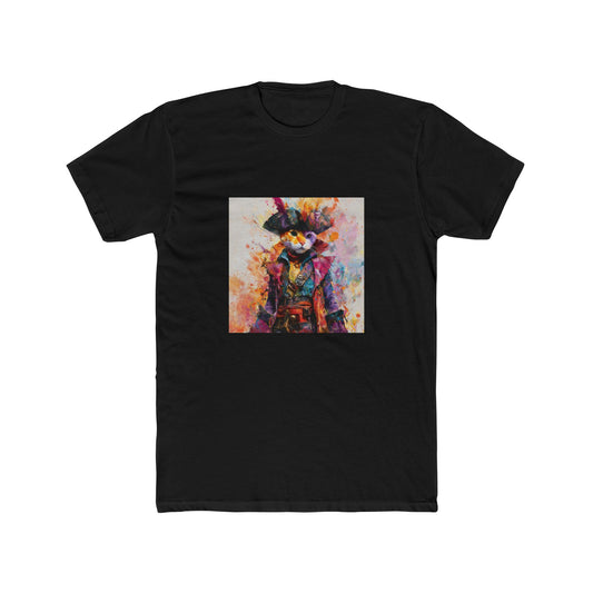 Unisex Cotton Crew Tee cat purrate