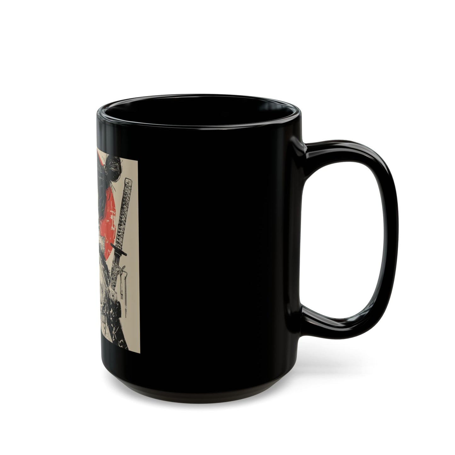 Black Mug (11oz, 15oz) Blood Moon