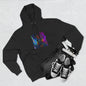 Funny Three-Panel Fleece Hoodie