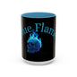 blue flame Accent Coffee Mug (11, 15oz)