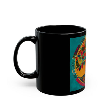Black Mug (11oz, 15oz) Tree of life