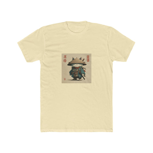Unisex Cotton Crew Tee sward cat
