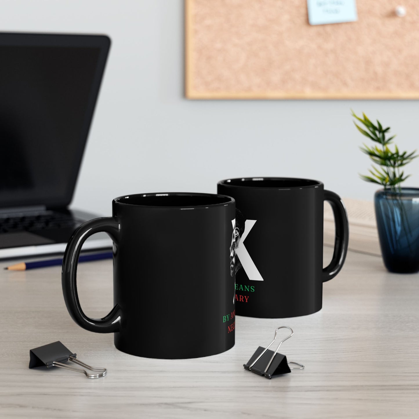 Black Mug (11oz, 15oz) by any