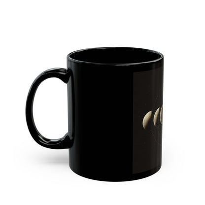Black Mug (11oz, 15oz) Moon