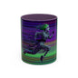 Run beetle Accent Coffee Mug (11, 15oz)