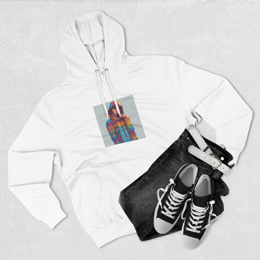 Women chuck Three-Panel Fleece Hoodie