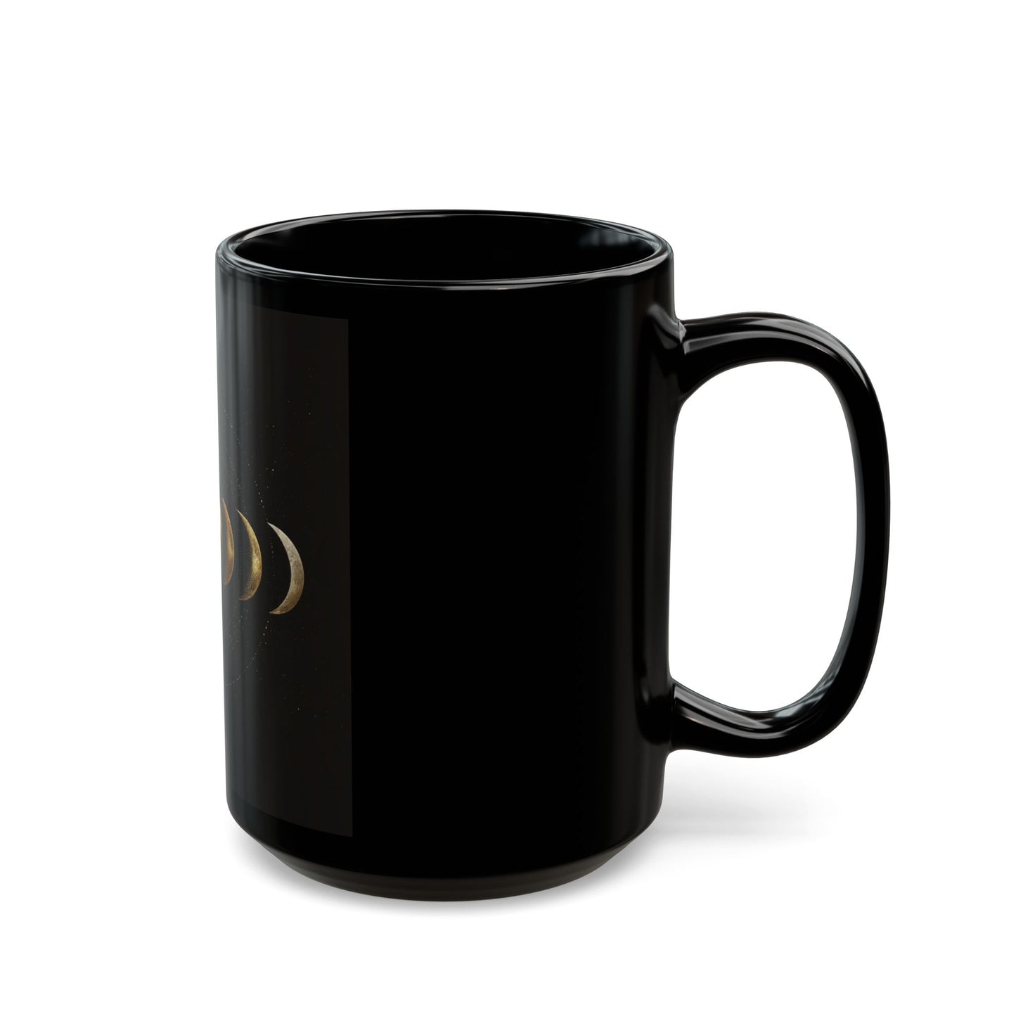 Black Mug (11oz, 15oz) Moon