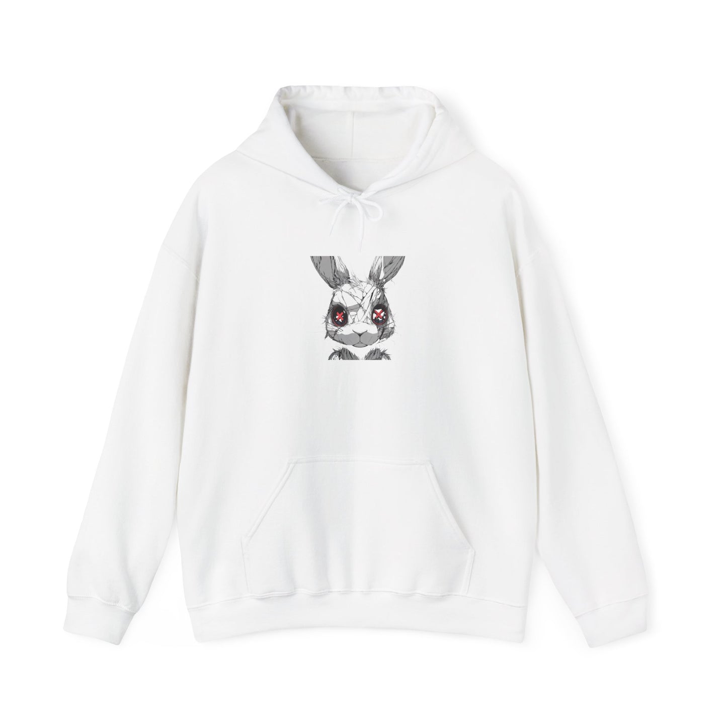 White x red